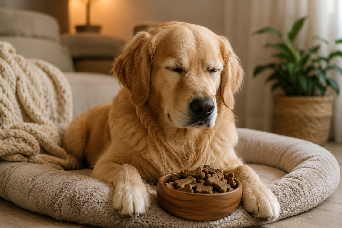 Natural Calming Treats for Anxious Dogs